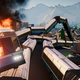 Image for article titled Snakeybus Challenges You To Drive A Bus That Keeps Getting Longer